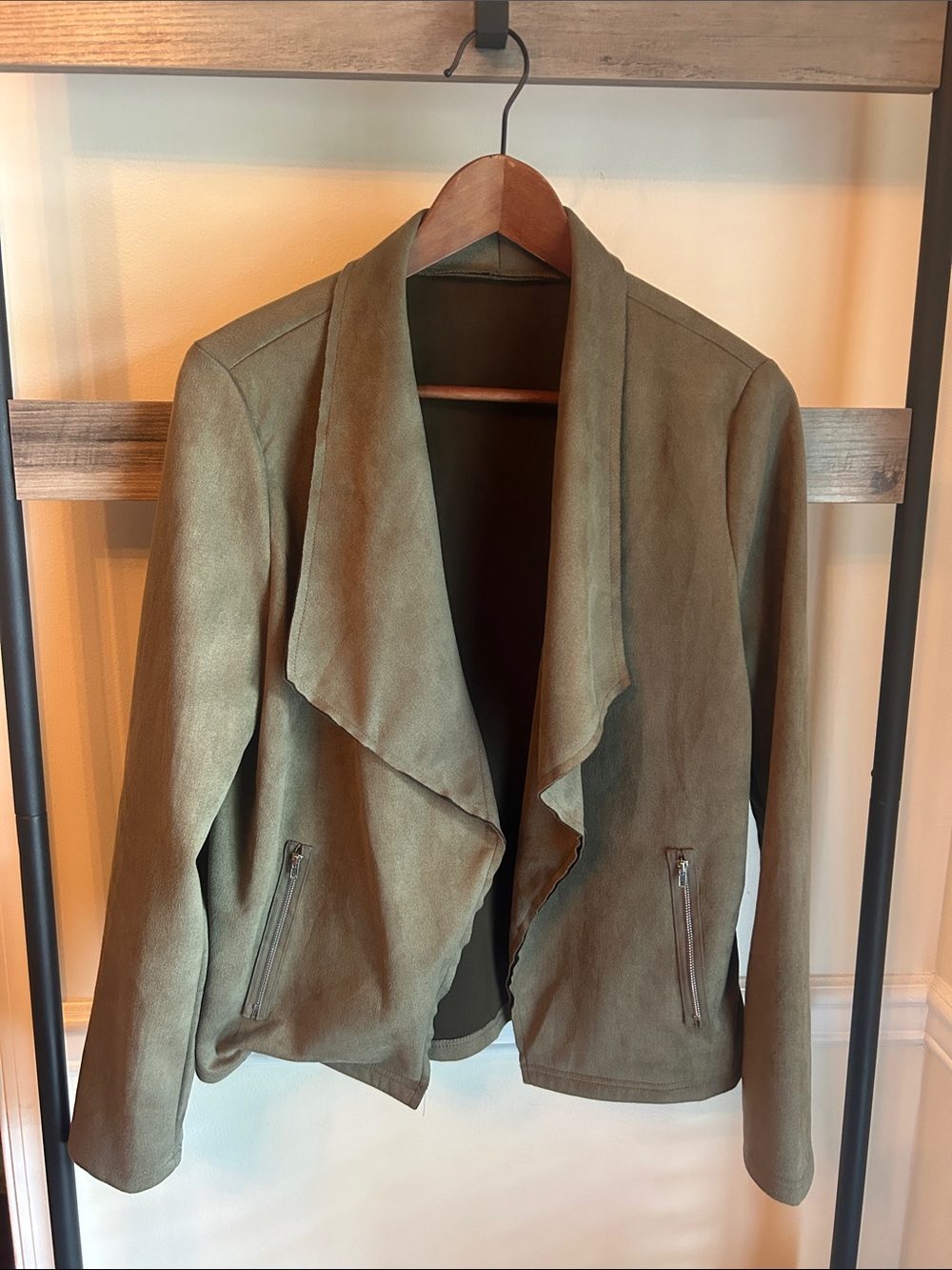 SHEIN Lightweight Olive blazer